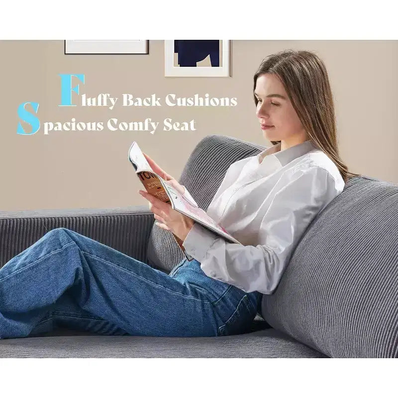 AMERLIFE Modular Sectional Sofa for Living Room Office