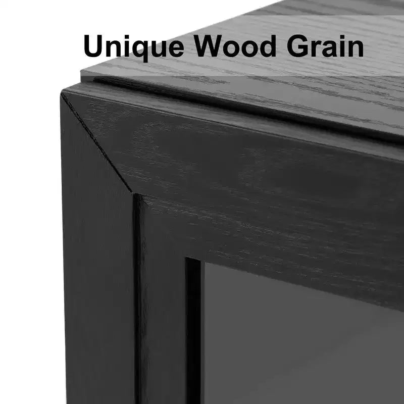 PexFix Wood Accent Cabinet with Adjustable Shelves
