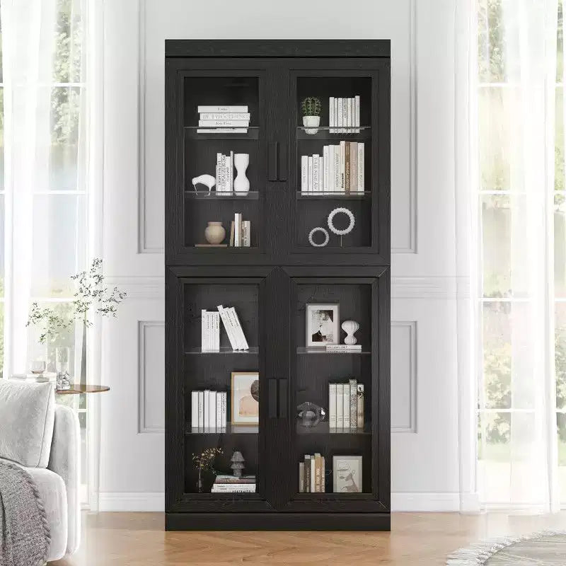 PexFix Wood Accent Cabinet with Adjustable Shelves