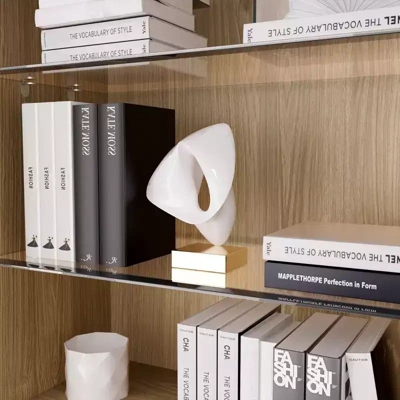 PexFix Wood Accent Cabinet with Adjustable Shelves