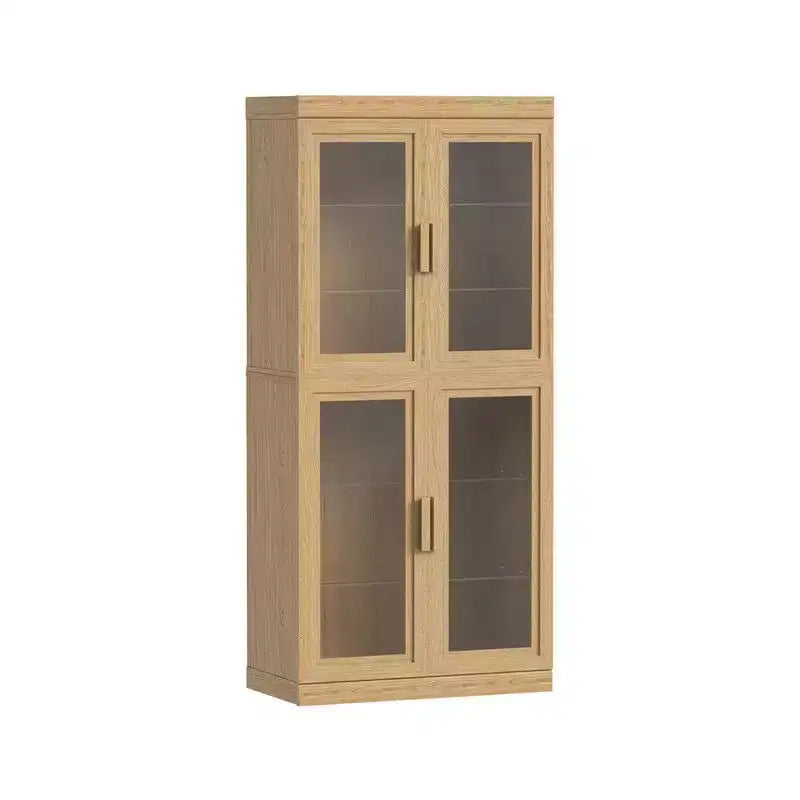 PexFix Wood Accent Cabinet with Adjustable Shelves
