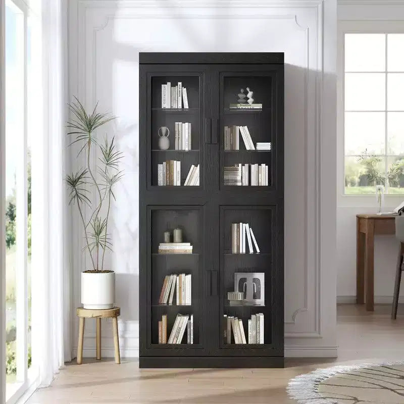 PexFix Wood Accent Cabinet with Adjustable Shelves