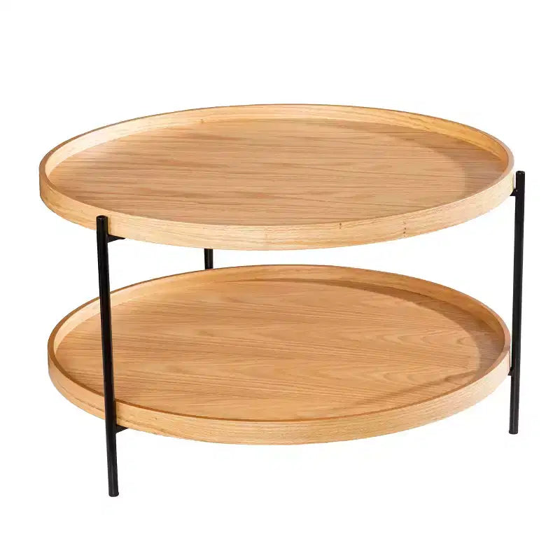 Verlington Round Cocktail Table - Natural - SEI