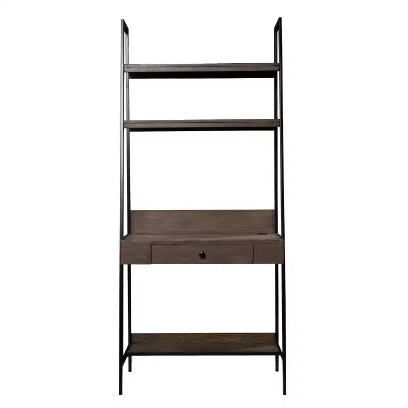 Lizvan Industrial Ladder Desk with Storage - Grey - SEI