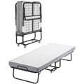 VEVOR Rollaway Bed, 31 in x 75 in Folding Bed with 4 in Mattress, Twin Size Foldable Bed with Sturdy Metal Frame & Memory Foam Mattress
