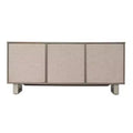 Abston 3-Door Media Console - Grey - SEI