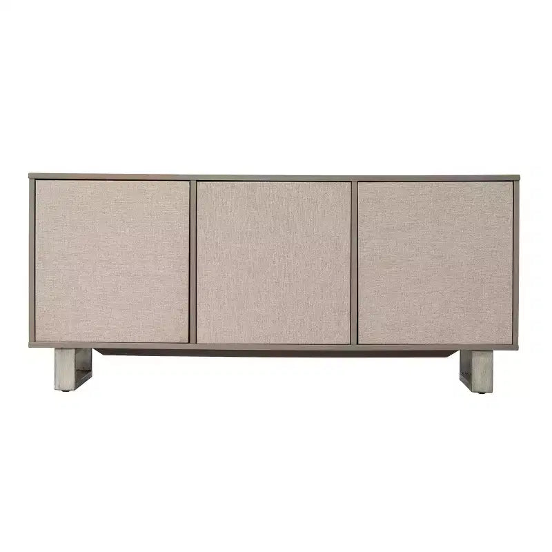 Abston 3-Door Media Console - Grey - SEI