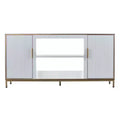 Daltaire Media Console with Storage - White - SEI