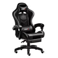 Chaise de jeu ergonomique avec support lombaire Design de course élégant