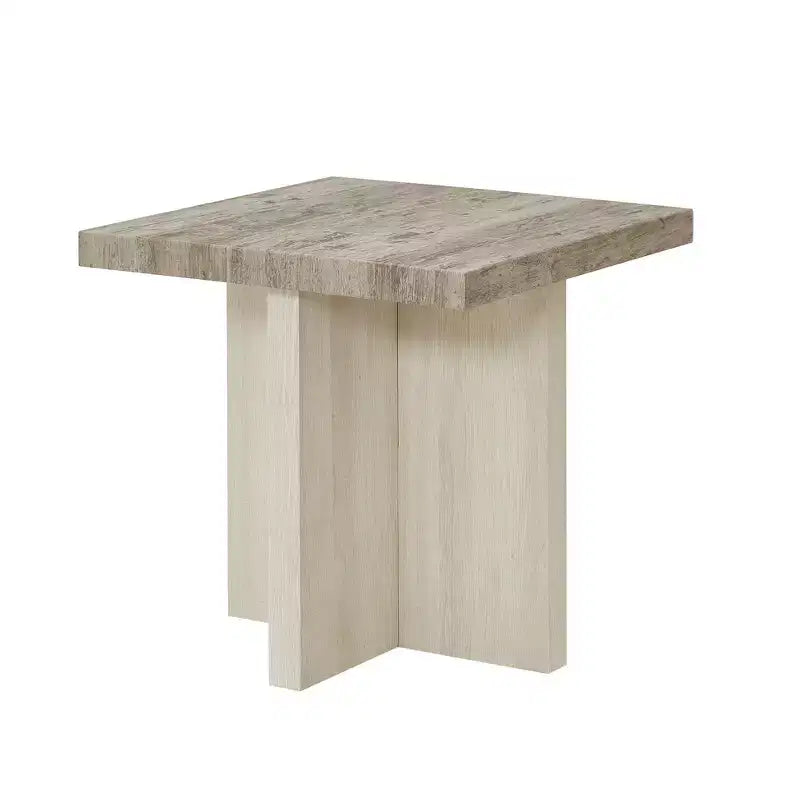 Roundhill Furniture Mchome 3-Piece Coffee Table Set, Coffee Table and Two End Tables