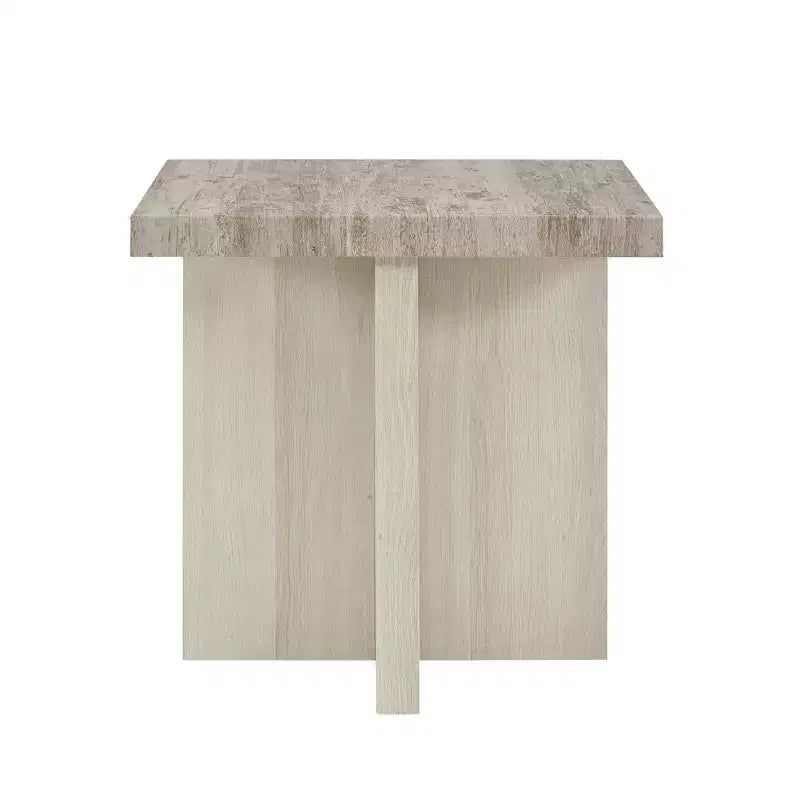 Roundhill Furniture Mchome 3-Piece Coffee Table Set, Coffee Table and Two End Tables