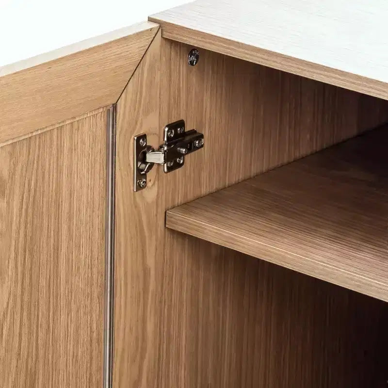 Every Inch Of Space Is Exquisite: An Elegant And Practical Modern Minimalist Storage Cabinet, A Must - Have For Your Home.