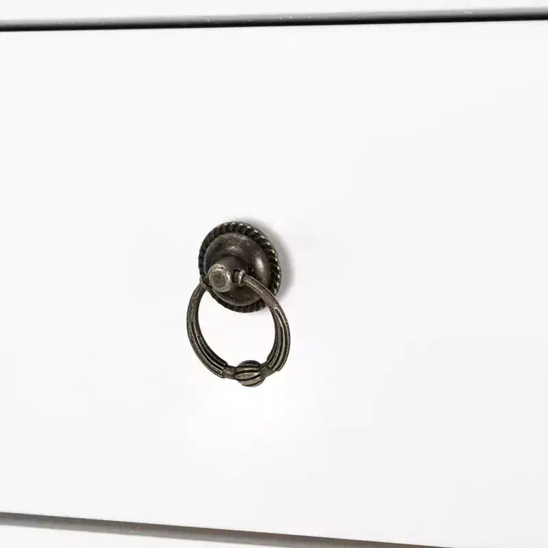 Karl Home 1-Drawer White MDF 18.11in. W Nightstands
