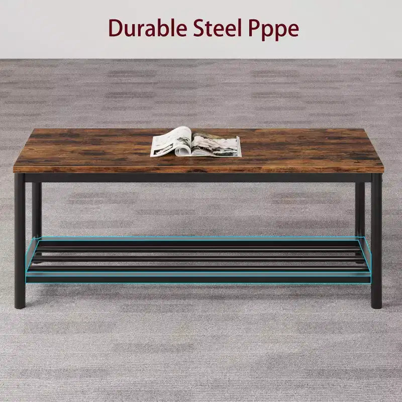 Ensemble de salle à manger pour 4 personnes avec banc et 2 chaises, table de cuisine rectangulaire avec porte-bouteilles, ensemble de salle à manger pour 4 personnes