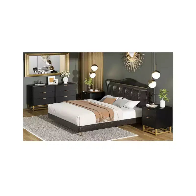 Commode à 2 tiroirs Zstar, table de chevet moderne pour chambre à coucher, table d'appoint avec tiroirs, convient pour le salon, le couloir, l'entrée