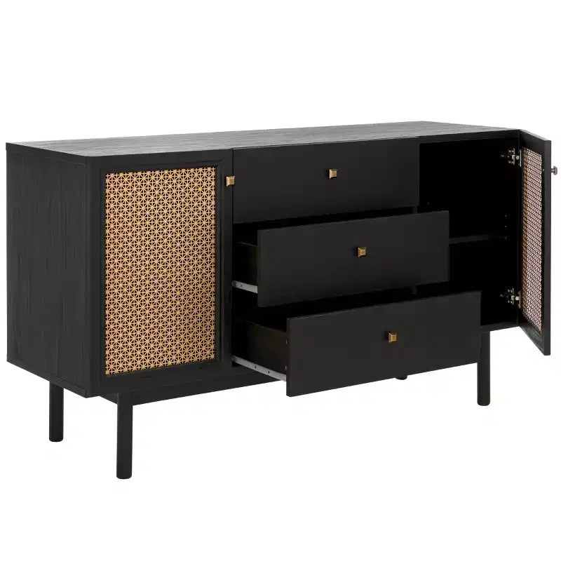 Piran 2 Door 3 Drawer Sideboard/Media Stand - MED9631 - Safavieh