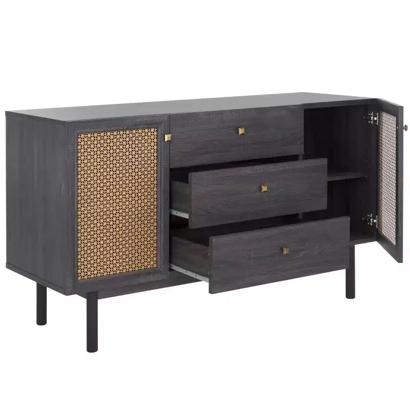 Piran 2 Door 3 Drawer Sideboard/Media Stand - MED9631 - Safavieh