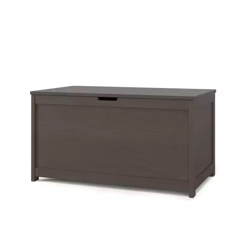 Child Craft Harmony 33 inch Wood Toy Box, Large Storage Chest, 2 Safety Hinges, Standard Ventilation Hole on Back, 6 Cubic Feet of Storage