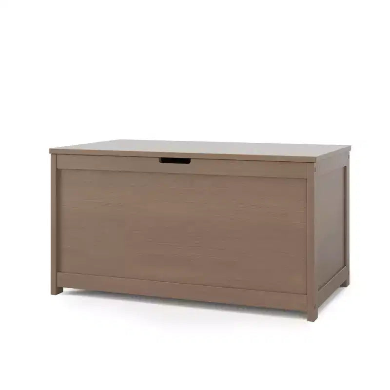 Child Craft Harmony 33 inch Wood Toy Box, Large Storage Chest, 2 Safety Hinges, Standard Ventilation Hole on Back, 6 Cubic Feet of Storage