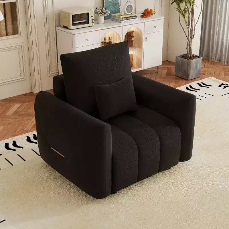 PexFix Modern Lounge Chair with Pillow for Office Living room and Bedroom