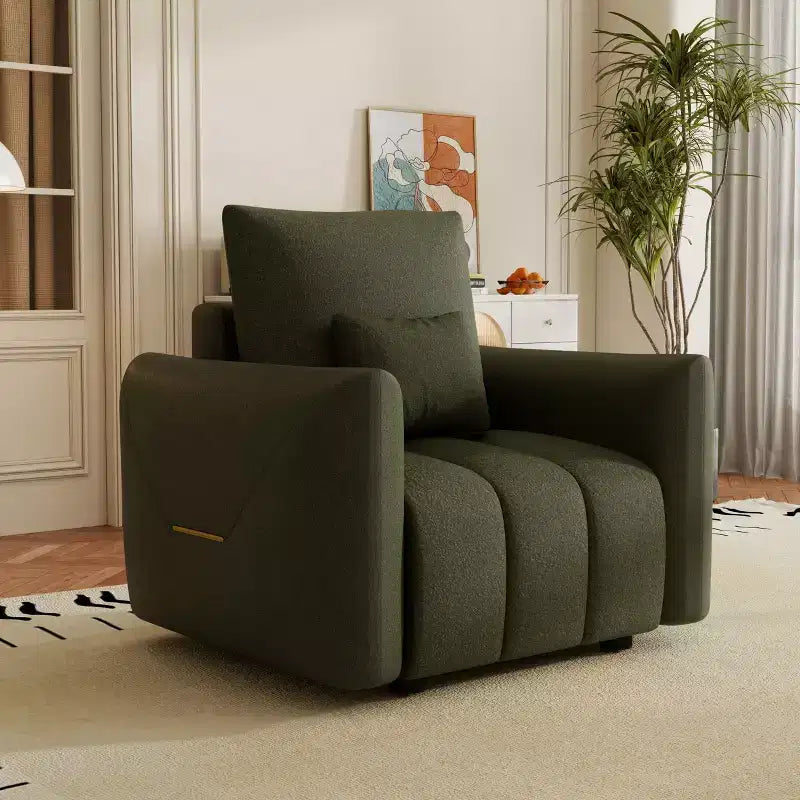 PexFix Modern Lounge Chair with Pillow for Office Living room and Bedroom