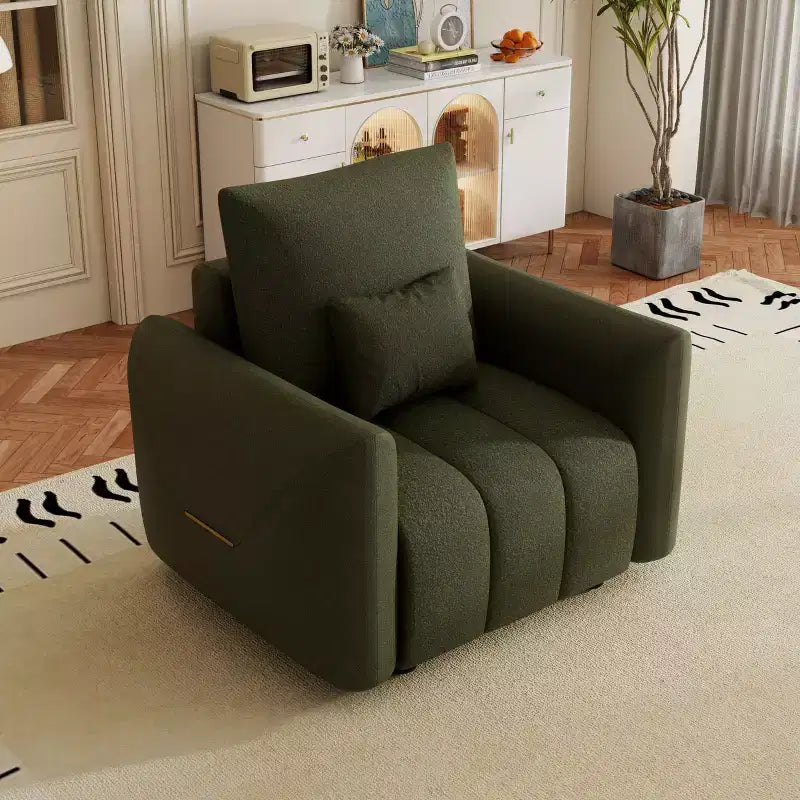 PexFix Modern Lounge Chair with Pillow for Office Living room and Bedroom