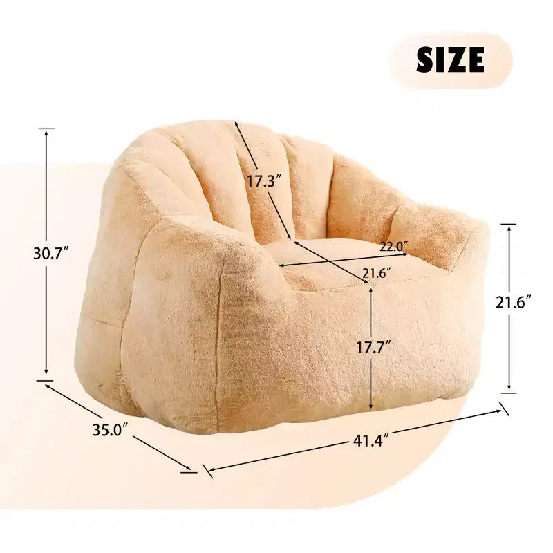 Zeus & Ruta 50x43 Modern Oversized Chenille Armchair with Upholstered and Pillows, for Living Room, Bedroom, or Apartment