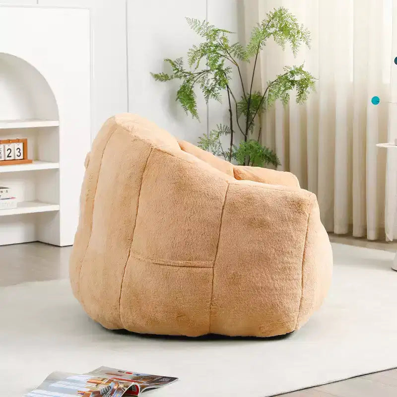 Zeus & Ruta 50x43 Modern Oversized Chenille Armchair with Upholstered and Pillows, for Living Room, Bedroom, or Apartment