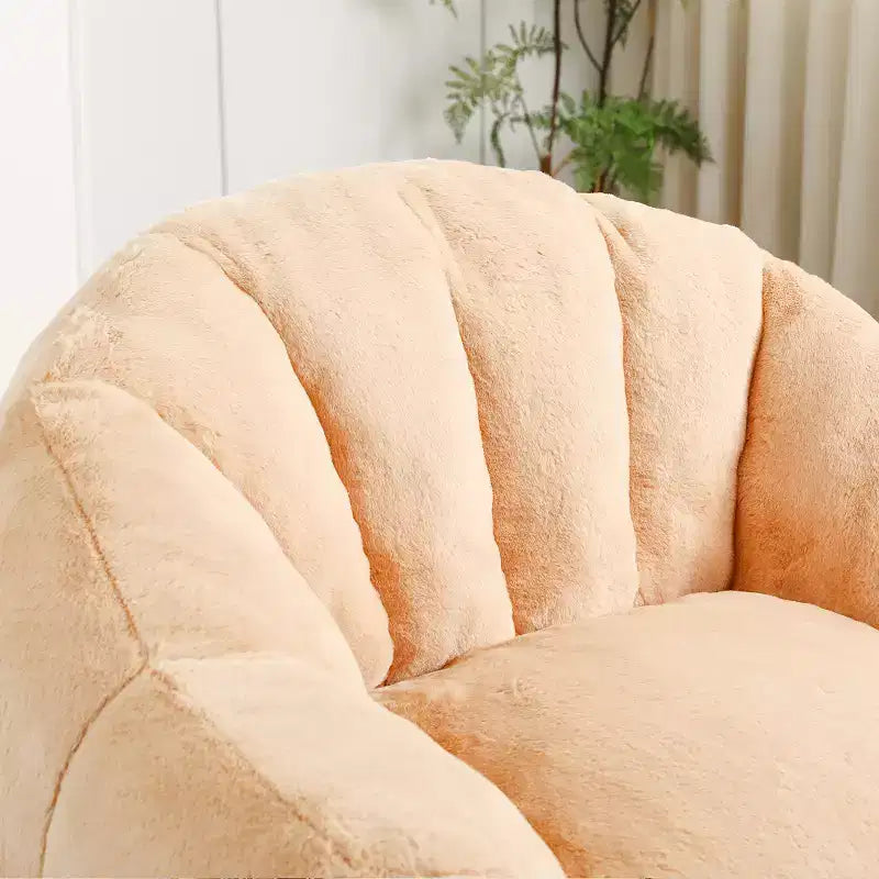 Zeus & Ruta 50x43 Modern Oversized Chenille Armchair with Upholstered and Pillows, for Living Room, Bedroom, or Apartment
