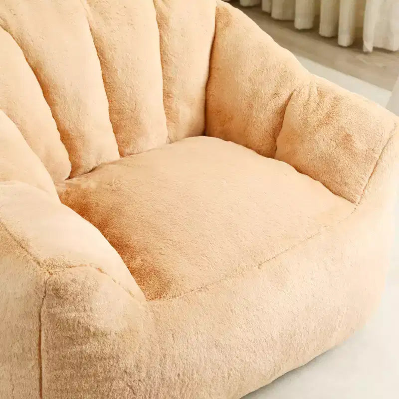 Zeus & Ruta 50x43 Modern Oversized Chenille Armchair with Upholstered and Pillows, for Living Room, Bedroom, or Apartment