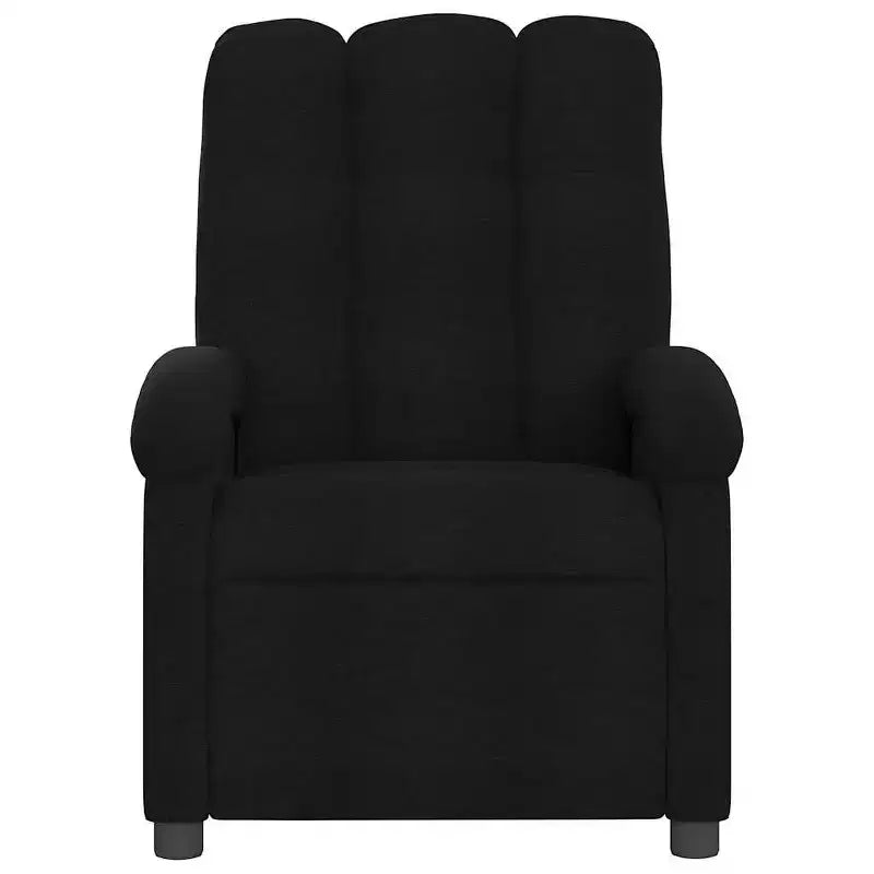 Fauteuil inclinable de massage vidaXL, dossier/repose-pieds réglable - Noir