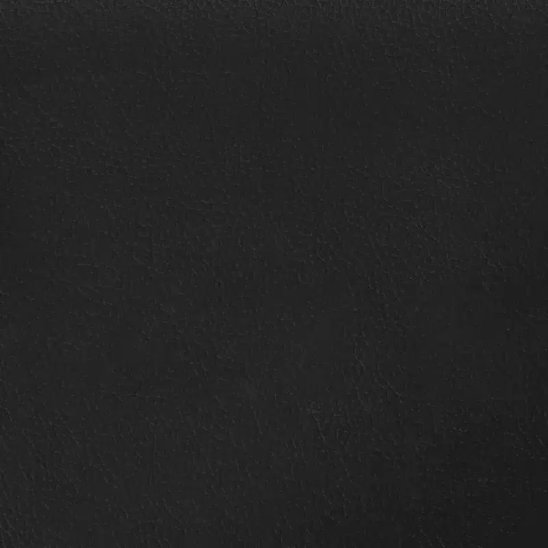 vidaXL Cadre de lit Queen, Cadre de lit plateforme rembourré en similicuir, Noir, Matelas non inclus