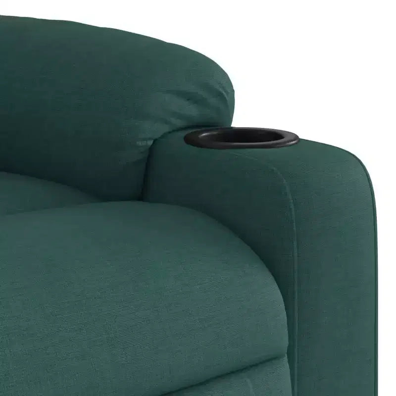 vidaXL Electric Massage Recliner Chair Dark Green