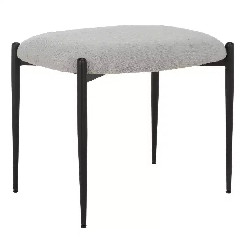 Uwe Ottoman - OTT3701 - Grey/Black - Safavieh