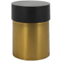 Solstice Round Side Table - ACC3201A - Black/Gold - Safavieh