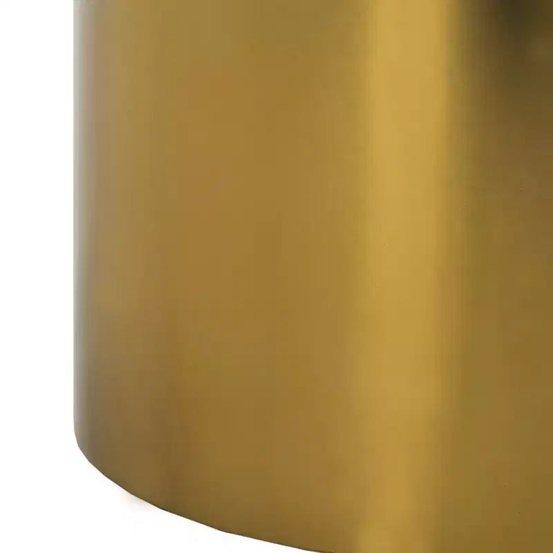 Solstice Round Side Table - ACC3201A - Black/Gold - Safavieh