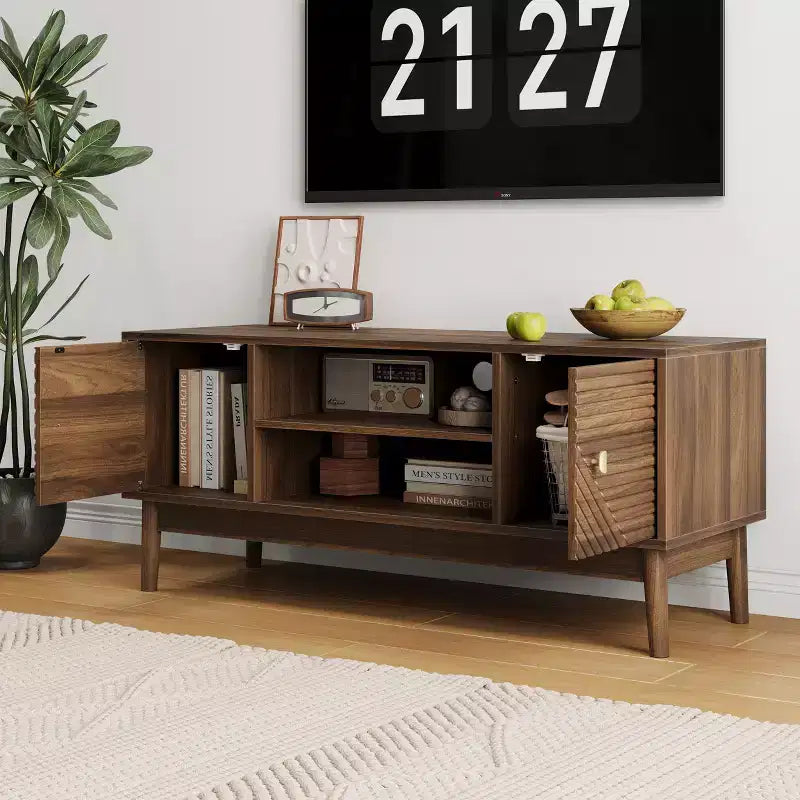 GDFStudio Bertram 43 Wood TV Stand