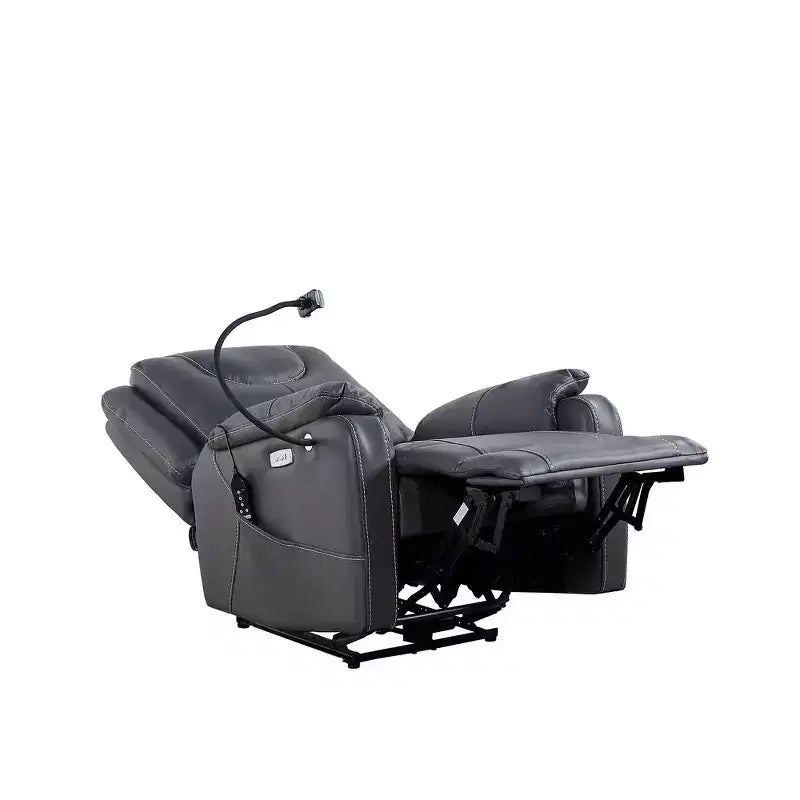 Whisen Bonded Leather 139 Recliner & Single Sofa Chair with Vibration Massage & Heating