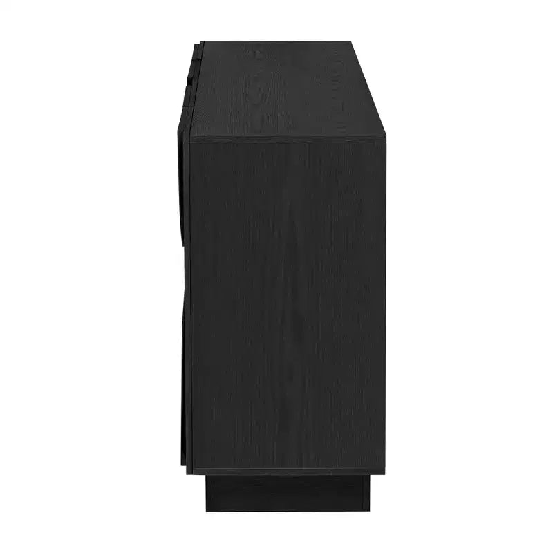 Whisen 4-Door Wood Storage Sideboard with Adjustable Shelves
