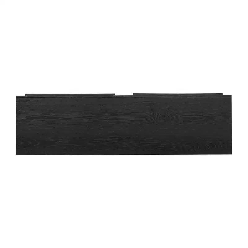 Whisen 4-Door Wood Storage Sideboard with Adjustable Shelves