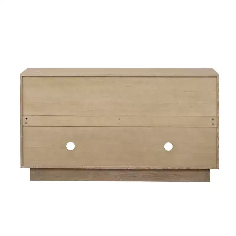 Whisen 4-Door Wood Storage Sideboard with Adjustable Shelves