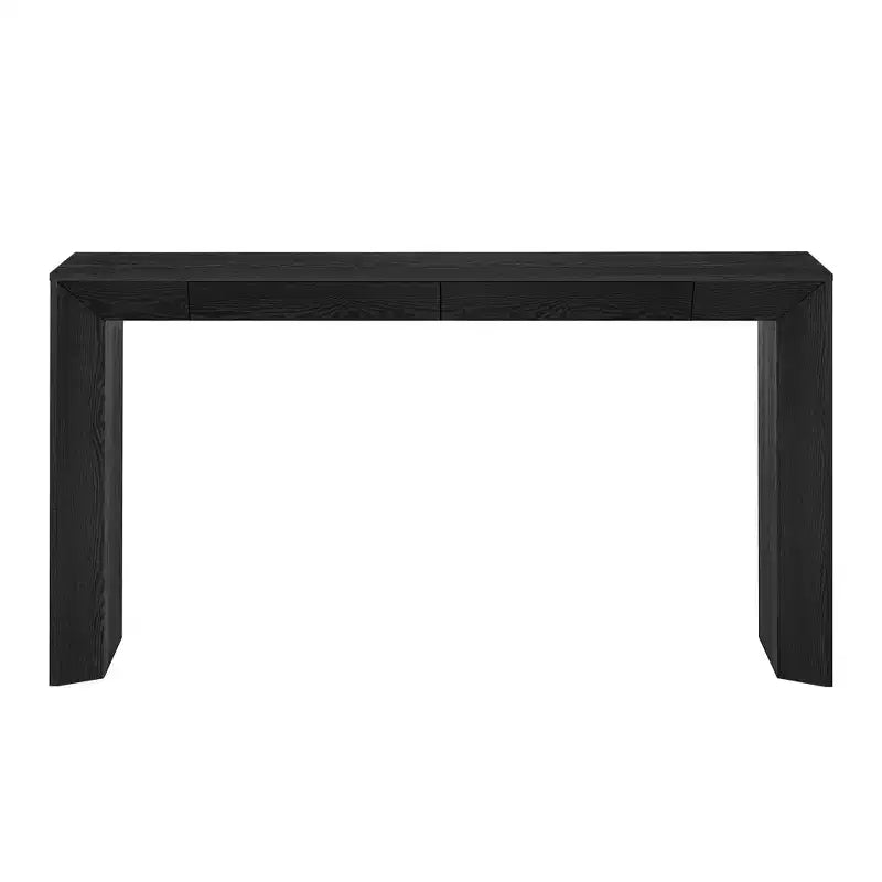 Whisen 60 Farmhouse Console Table with 2 Drawers