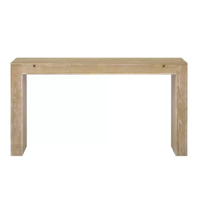 Whisen 60 Farmhouse Console Table with 2 Drawers