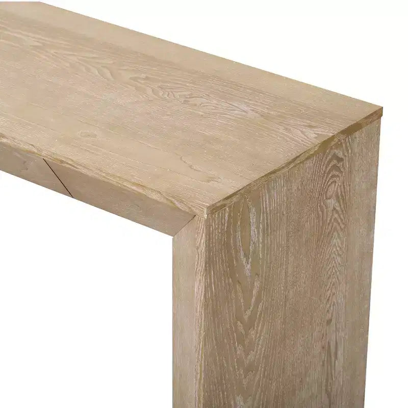 Whisen 60 Farmhouse Console Table with 2 Drawers