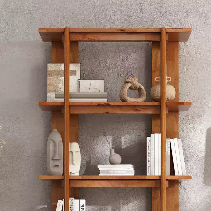 Christopher Knight Home Trundle Modern 4-Tier Acacia Wood Display Bookshelf