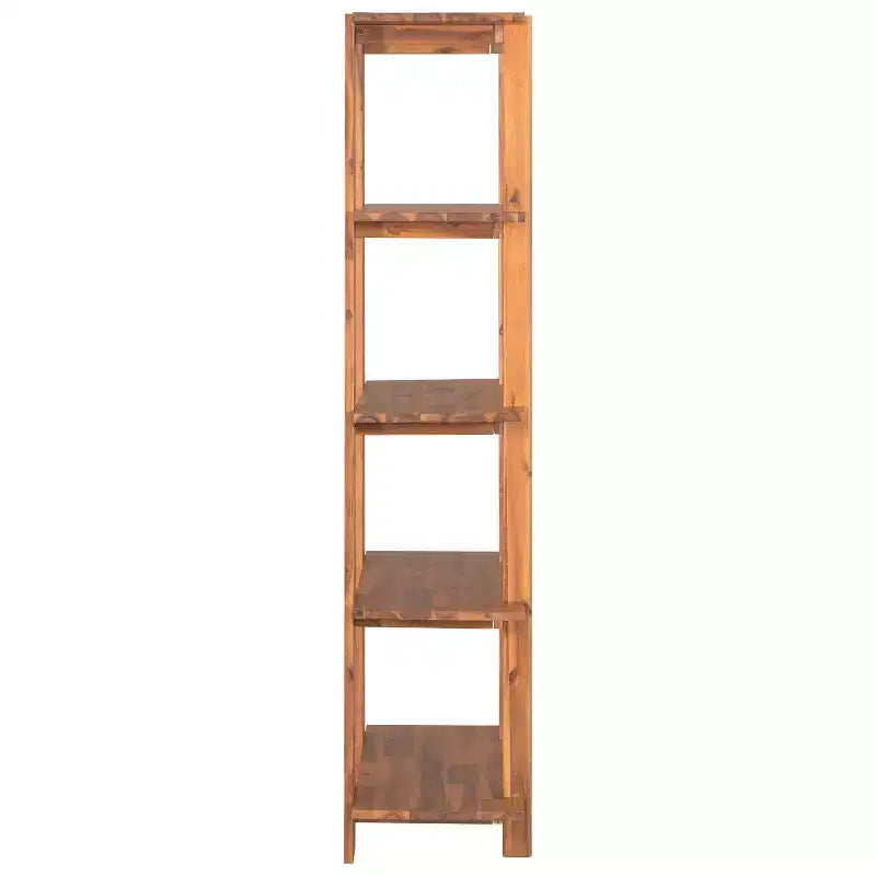 Christopher Knight Home Trundle Modern 4-Tier Acacia Wood Display Bookshelf