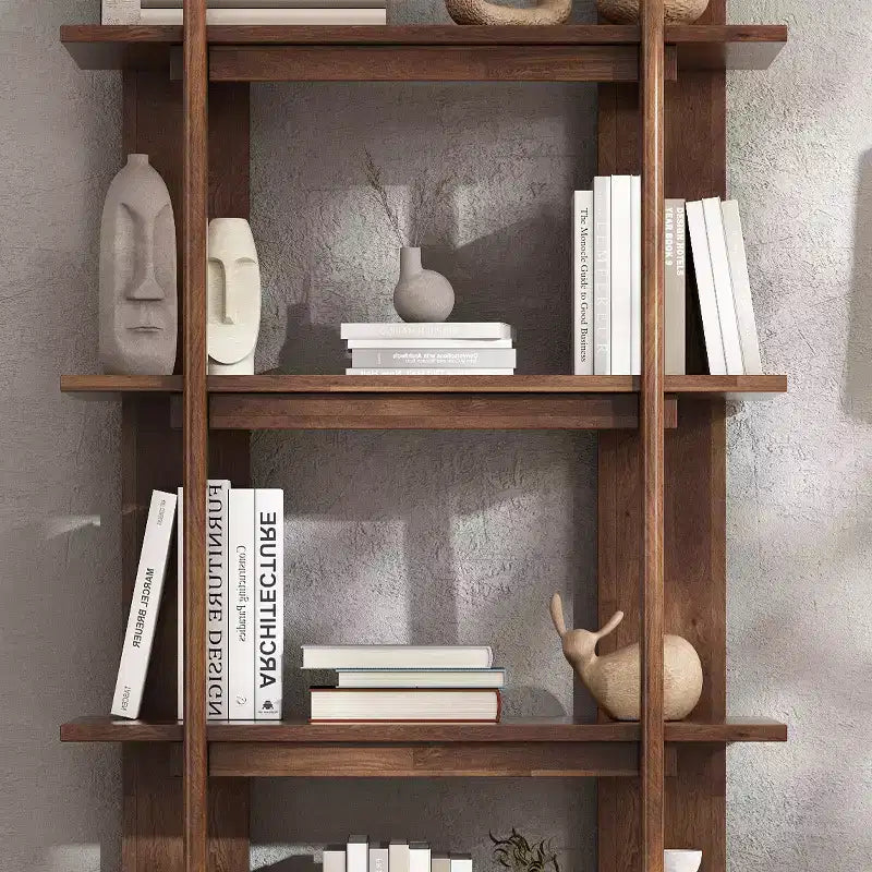 Christopher Knight Home Trundle Modern 4-Tier Acacia Wood Display Bookshelf