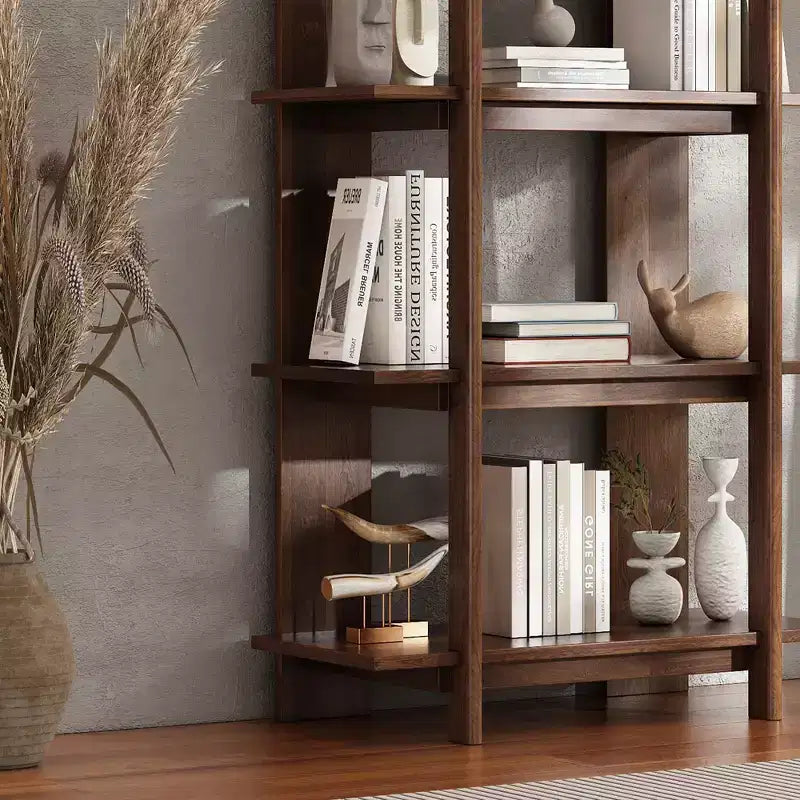 Christopher Knight Home Trundle Modern 4-Tier Acacia Wood Display Bookshelf