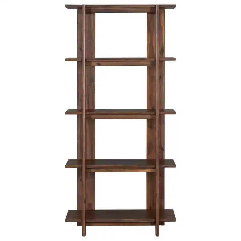 Christopher Knight Home Trundle Modern 4-Tier Acacia Wood Display Bookshelf
