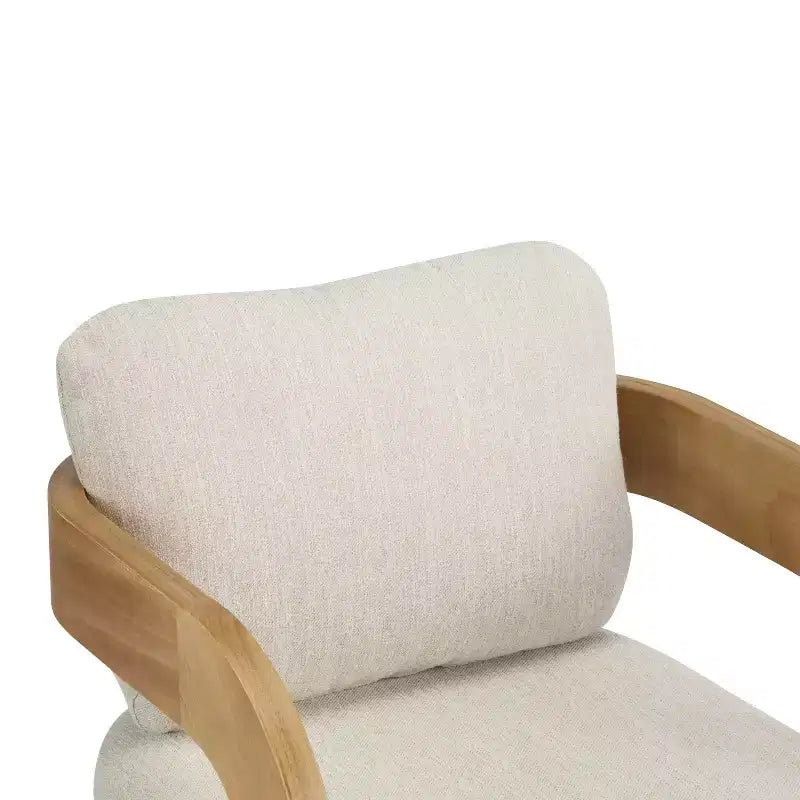 Christopher Knight Home Smolder Modern Rubberwood Upholstered Dining Chairs with Pillow Back (Set of 2)
